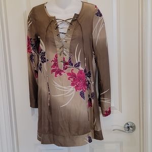 Sunner Gold Tunic Dress